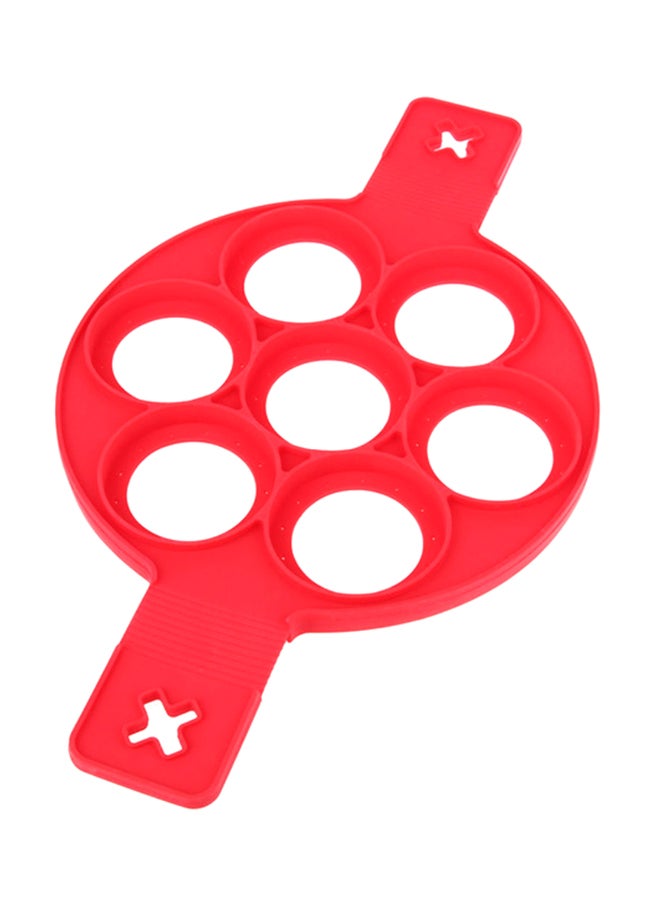 قالب بان كيك من السيليكون أحمر - Image 1