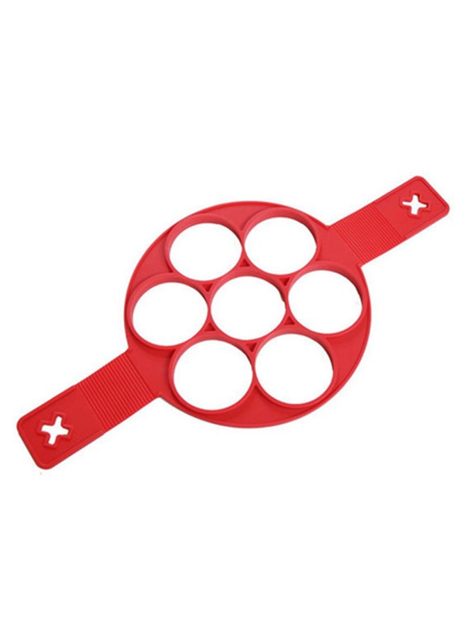 قالب بان كيك من السيليكون أحمر - Image 2