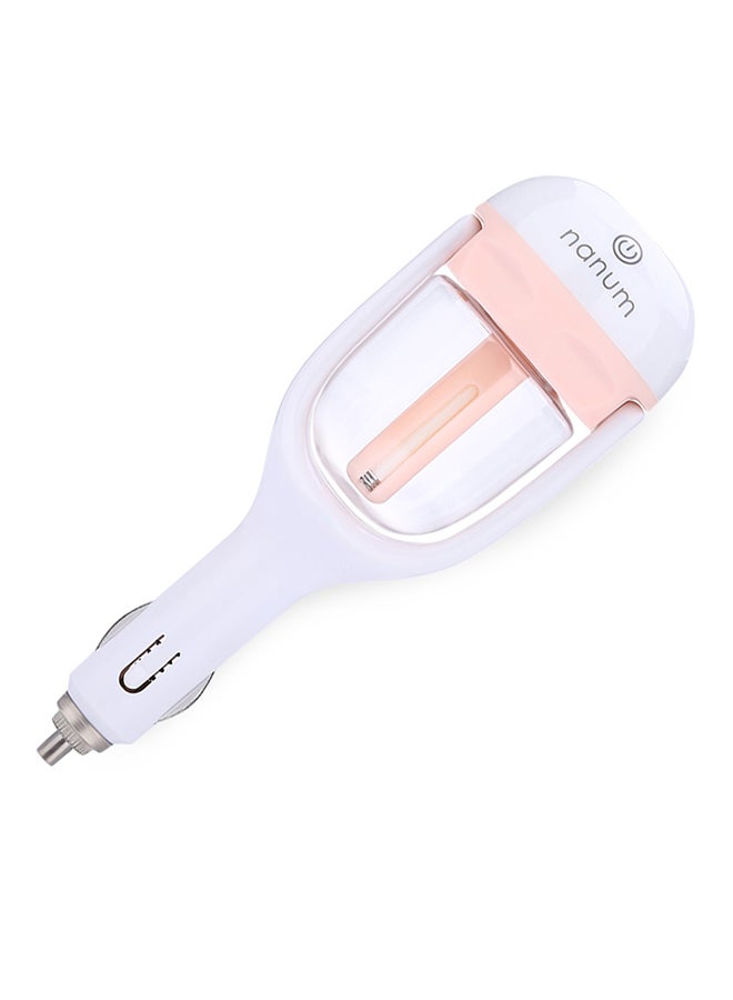 USB Portable Car Air Humidifier Pink - Image 2