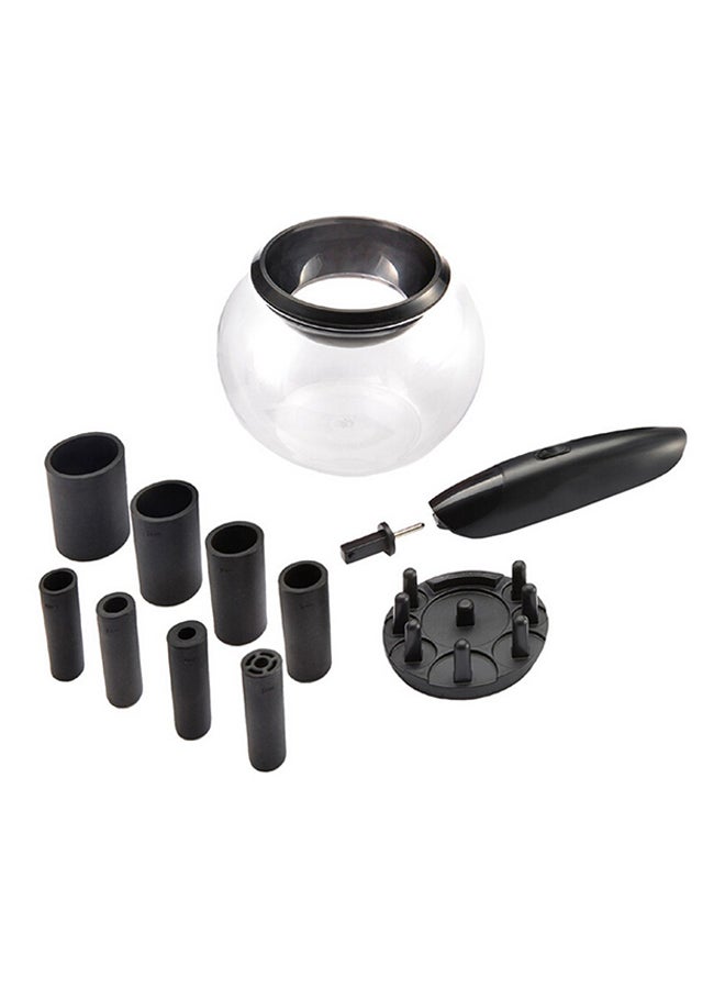 فاندر لايف منظف فرش المكياج الكهربائي أسود / شفاف - Image 1