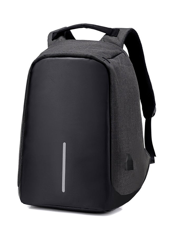 3 Concept Eyes - Multifunction USB Anti-Theft Backpack Black - Image 1