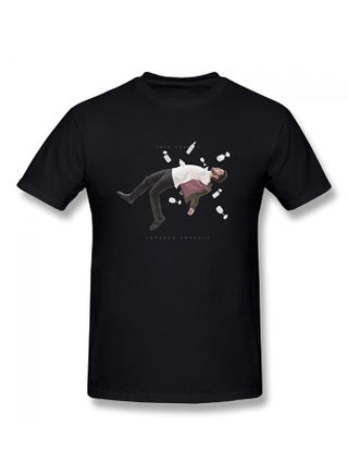 Lorenzo Fragola Zero Gravity Printed Cotton Short Sleeve T-shirt Black - v1539061411/N18740322V_1