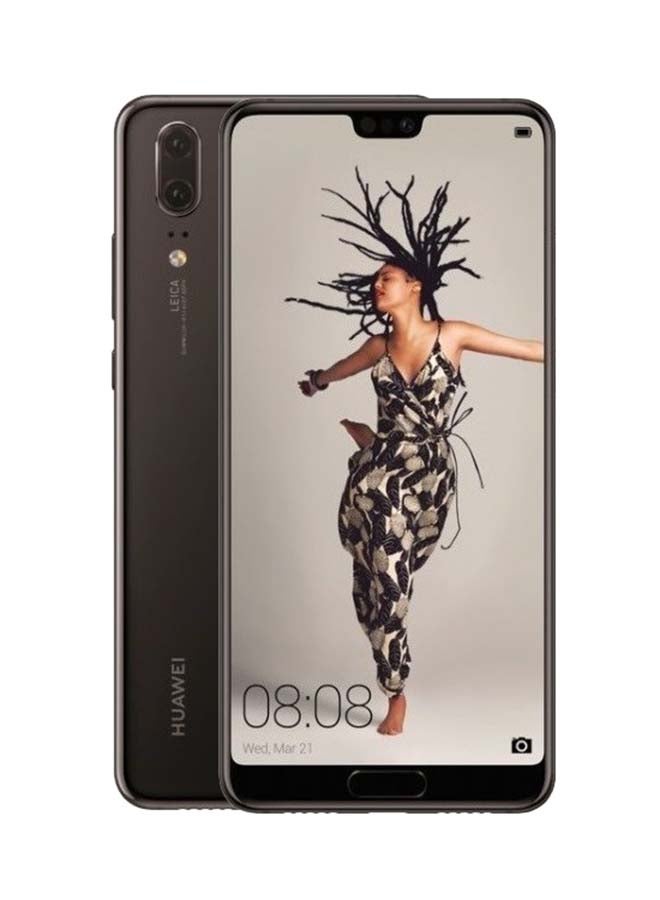HUAWEI - P20 Pro Dual SIM Black 128GB 4G LTE With Bluetooth Wireless In-Ear Headphone - Image 1
