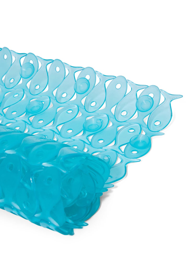 TATAY Anti Slip Microfiber Bath Mat Green 70x36cm - Image 3