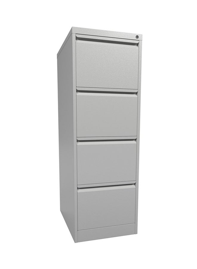 AE 4-Drawer File Cabinet Grey 62x133x45centimeter 