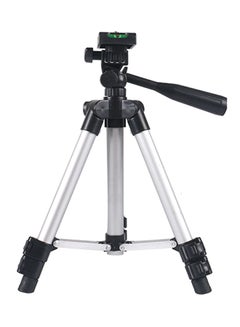 Generic Lightweight Tripod Stand For Cameras Silver/Black  - Image 2