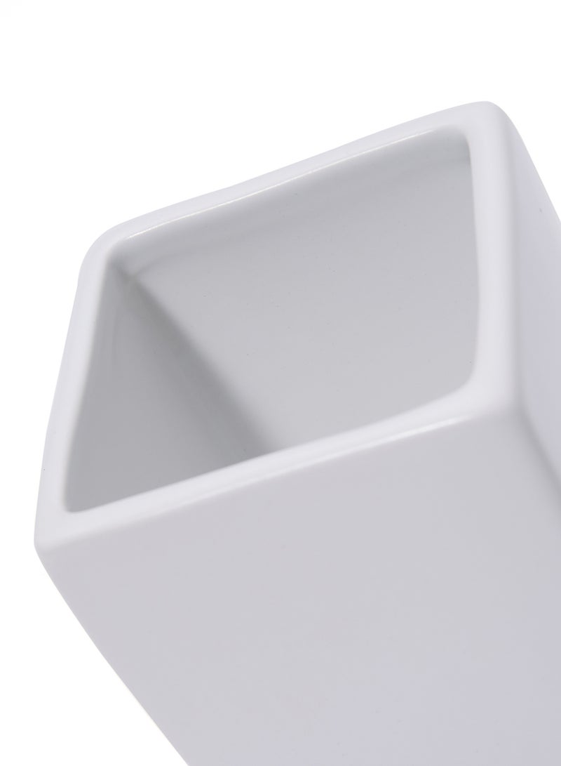 تاتاي كوب صغير الحجم من الزجاج التايلاندي أبيض 7.5x7.5x10Ø³Ù†ØªÙŠÙ…ØªØ± - Image 2