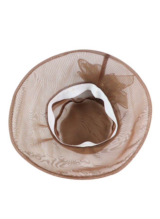Summer Sun Beach Holiday Hat Brown - Image 2