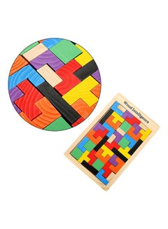 YOSOO Wooden Tetris Puzzles Toy Set  - Image 2