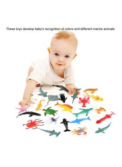 YOSOO 24-Piece Sea Animal Toy Set  - Image 3
