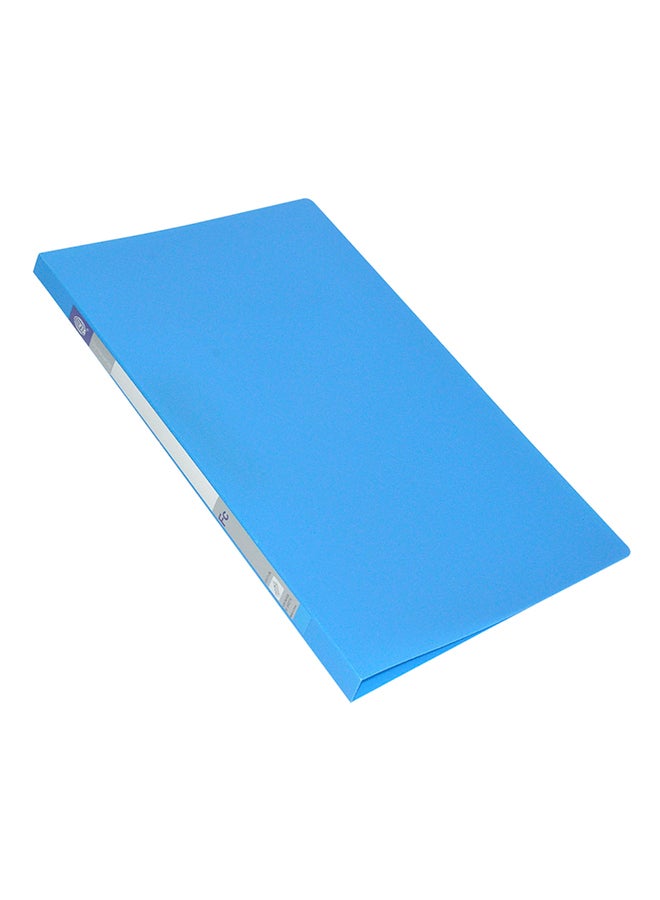 FIS Single Clip File Holder Blue - Image 1