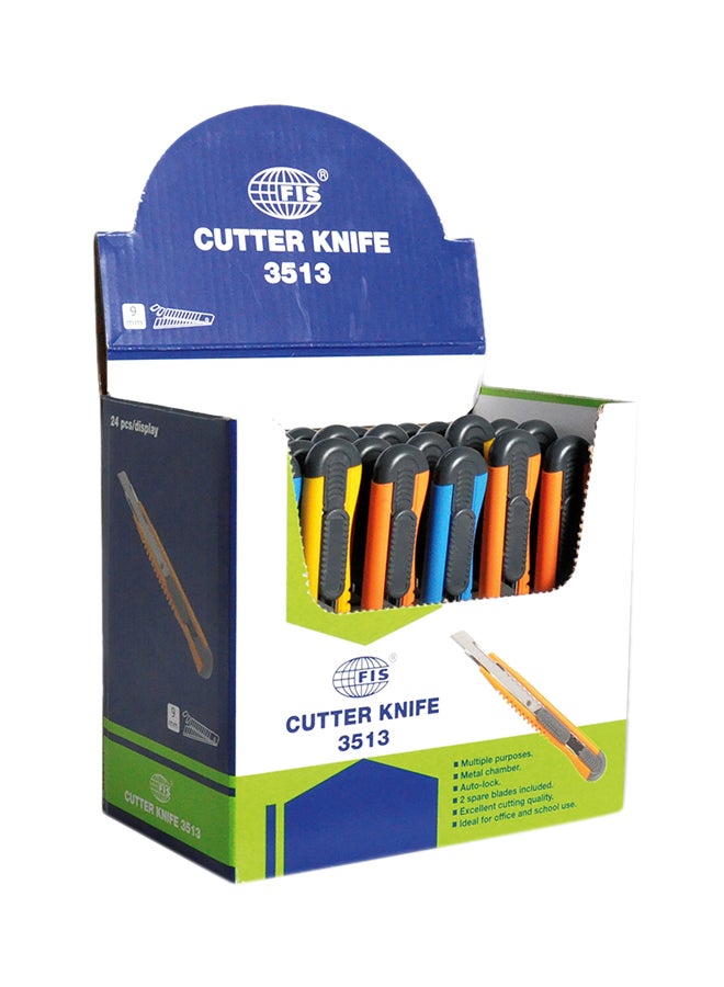 FIS 24-Piece Cutter orange/blue/black - Image 1