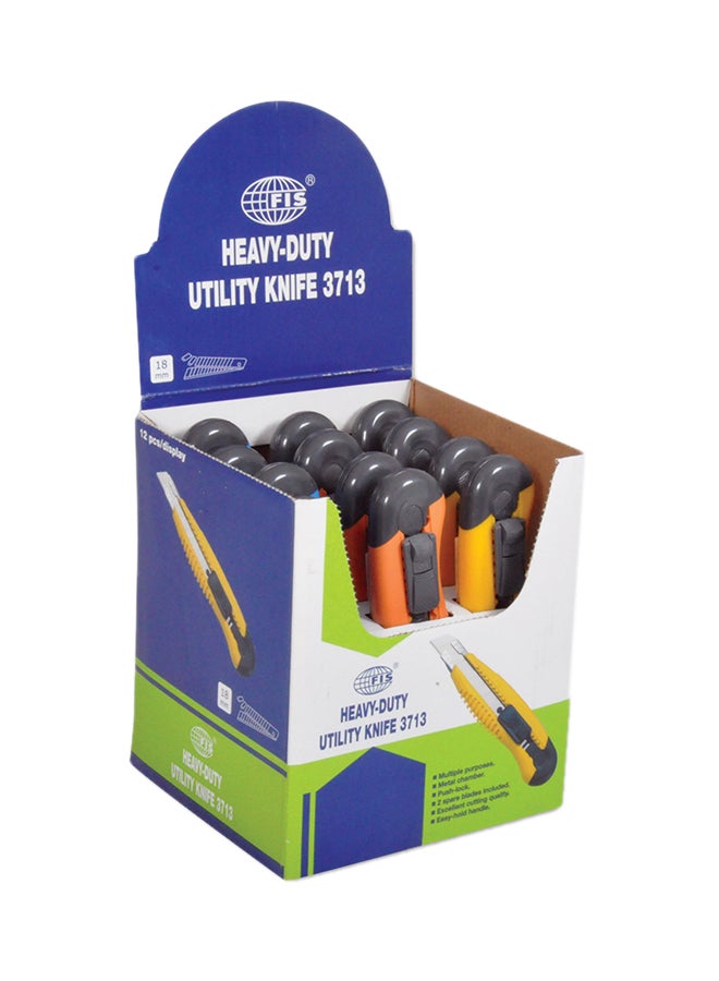 FIS 12-Piece Heavy Duty Cutter Multicolour - Image 1