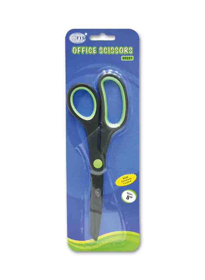 إف اي أس  مقصات مكتب أسود/أخضر - Image 2
