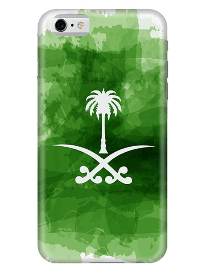 ستايلايزد غطاء محكم رفيع فاخر ذو مظهر غير لامع لهاتف آيفون 6/6s بلس/6s بلس من أبل شعار السعودية - Image 1