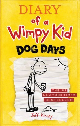 Diary Of A Wimpy Kid - Dog Days Paperback English by Jeff Kinney - 40604 
