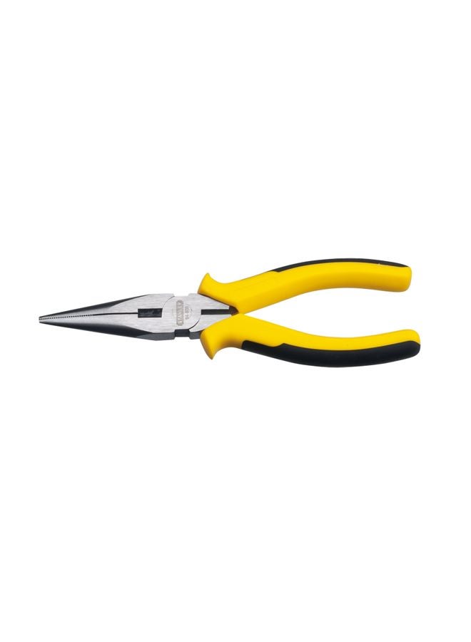 Stanley Long Nose Plier Yellow/Black 6inch 