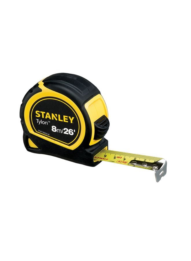 Stanley Tylon Measuring Tape 5m Black/Yellow 5meter 