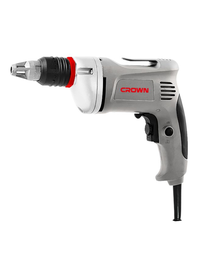Crown CT12001 Cordless Screwdriver Hand Tool Grey/Black Grey/Black 