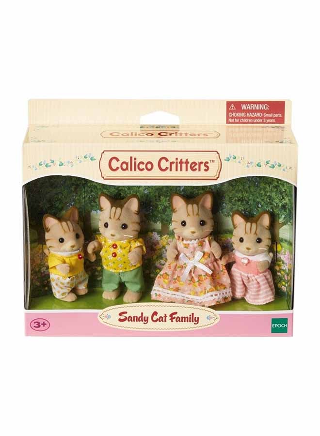 Calico Critters Sandy Cat Family Set - Image 1