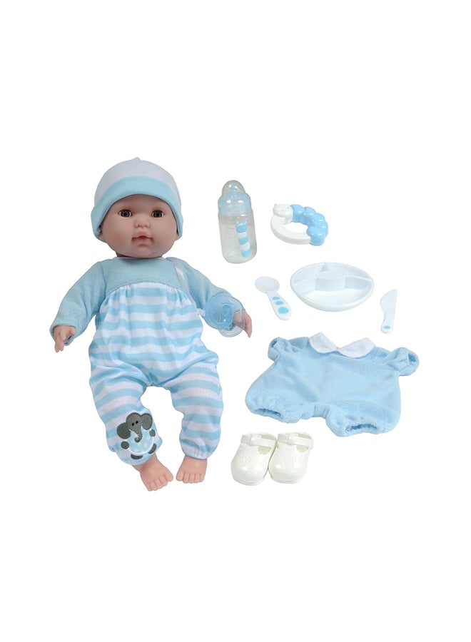 JC TOYS 10-Piece Soft Body For 15-Inch Baby Doll 15inch 