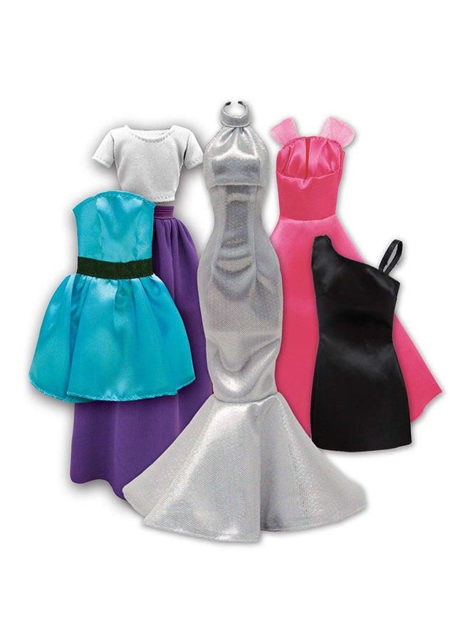 Tara Toys - 150-Piece Barbie Be A Fashion Designer Doll Dress Up Kit - Image 1