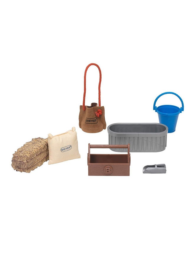 Breyer Stable Feeding Horse Accessories Set - Image 1