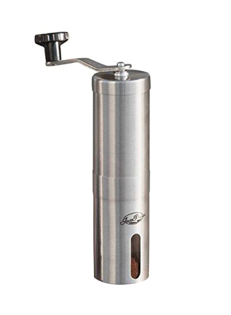 milaya Portable Stainless Steel Manual Coffee Bean Hand Grinders Silver 1kg - Image 1