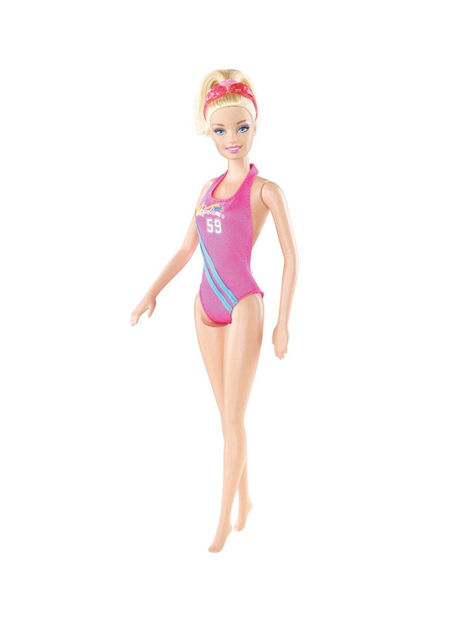 Barbie - Swimmer Fashion Doll - Image 1
