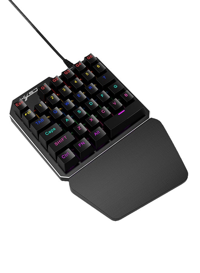 J100 One-handed Mechanical Keyboard Black