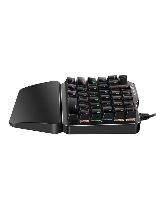 J100 One-handed Mechanical Keyboard Black