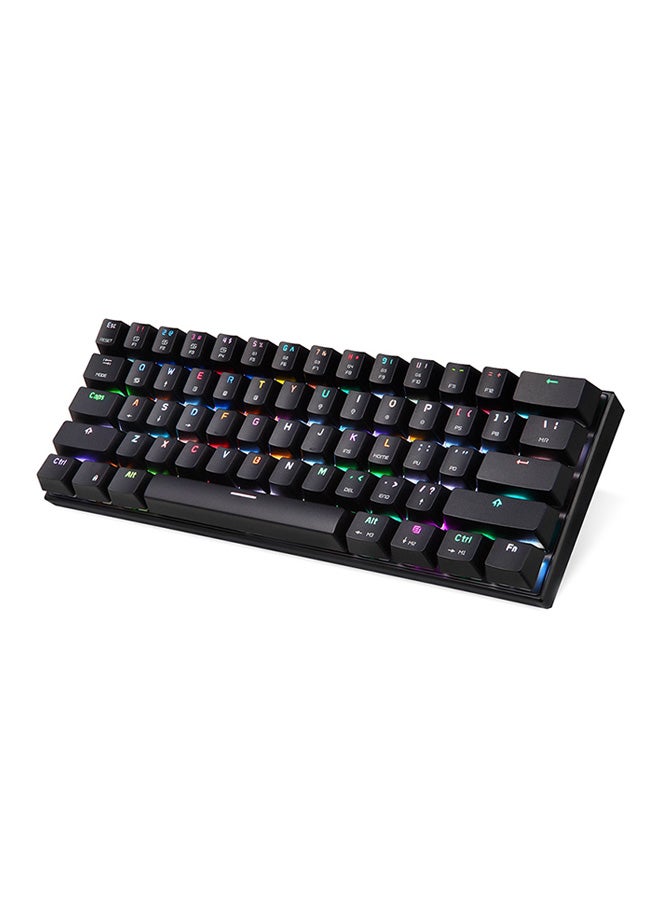 Motospeed - CK62 Bluetooth Mechanical Backlit Keyboard Black - Image 1