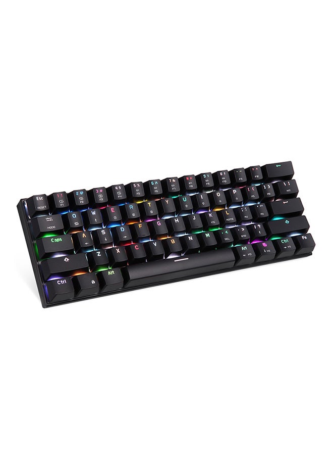 Motospeed - CK62 Bluetooth Mechanical Backlit Keyboard Black - Image 1