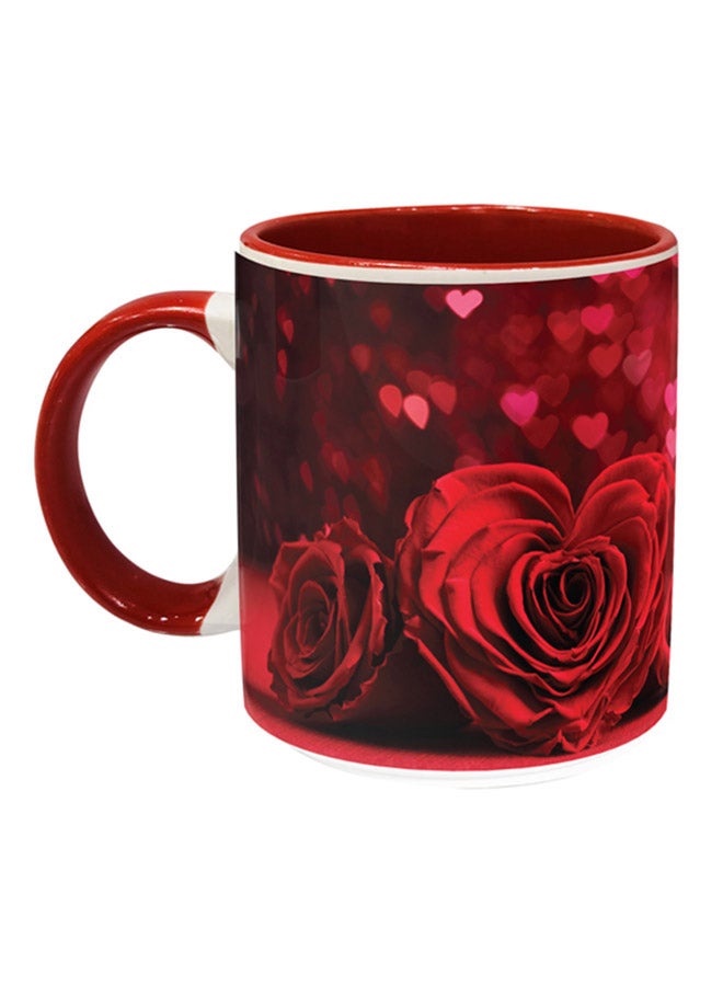 إمبريس كوب قهوة مطبوع عليه عبارة "I Love You" متعدد الألوان - Image 2