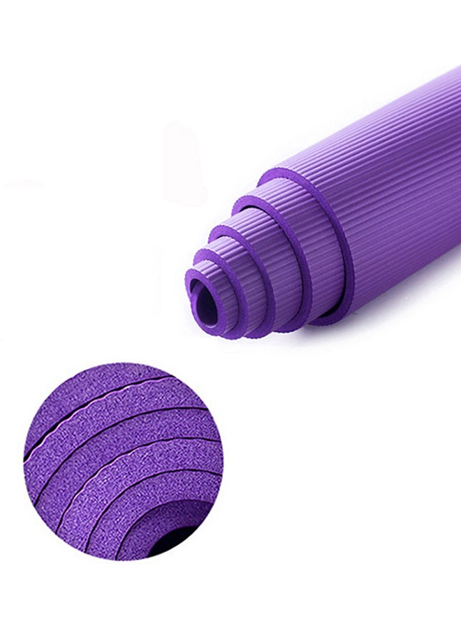 Generic Multi-Functional Anti-Skid Yoga Mat-10 mm 183.00 x 61.00 x 1.00 cmcm  - Image 2