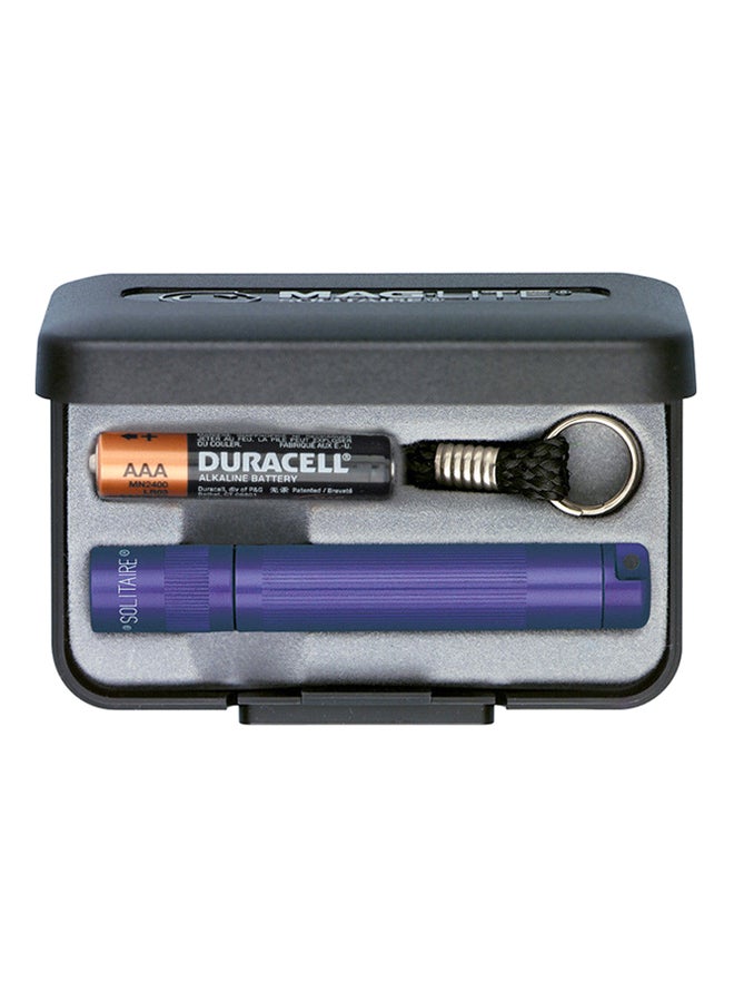 MAGLITE - Solitaire Incandescent Torch Purple 36x21x08inch - Image 1