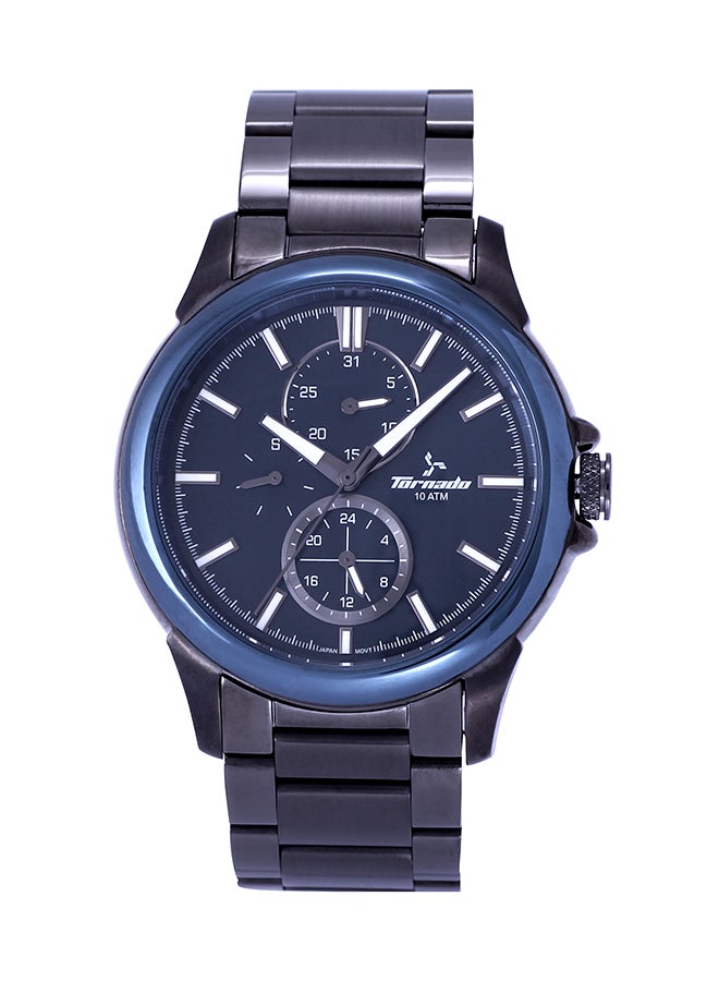 TORNADO Men's Stainless Steel Chronograph Watch T6107-XBXL