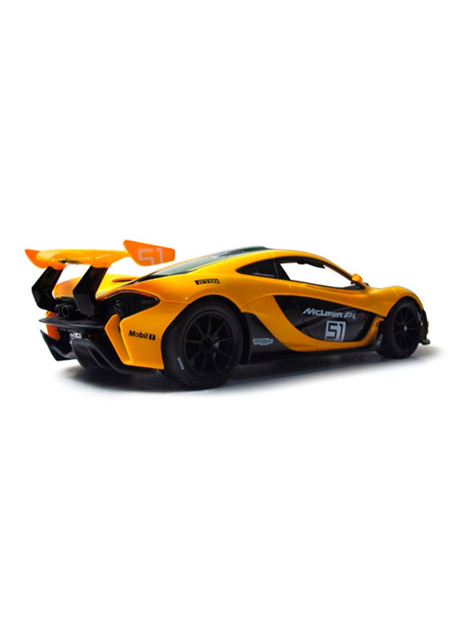 راستار سيارة مكلارين P1 GTR مع جهاز تحكم عن بعد 30x15x10سم  - Image 4