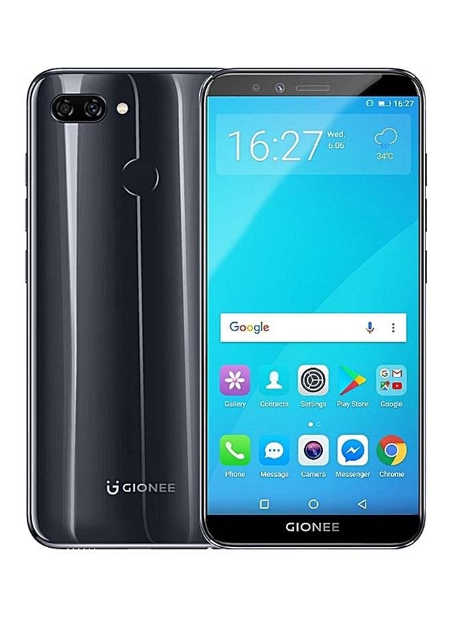 جيوني - هاتف S11 لايت ثنائي الشريحة لون أسود سعة 32 غيغابايت ويدعم خدمة الجيل الرابع 4G - Image 1