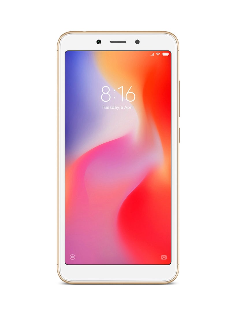 Xiaomi - Redmi 6 Dual Sim Gold 3GB RAM 32GB LTE - Image 1