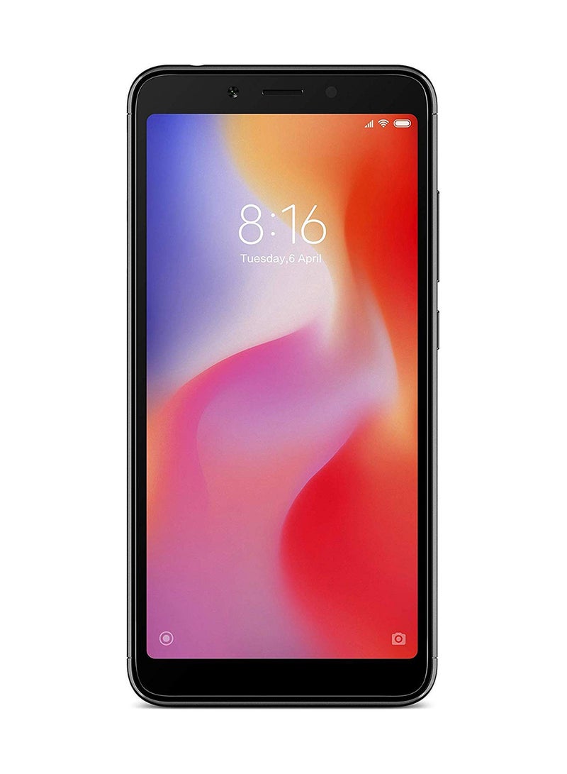 Redmi 6A Dual SIM Black 16GB 2GB RAM 4G LTE