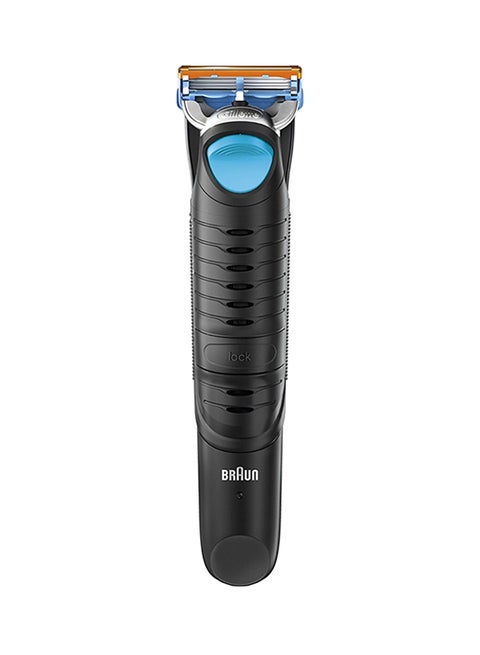 Multi-Functional Body Groomer Black/Grey/Blue