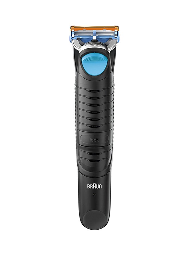 Multi-Functional Body Groomer Black/Grey/Blue