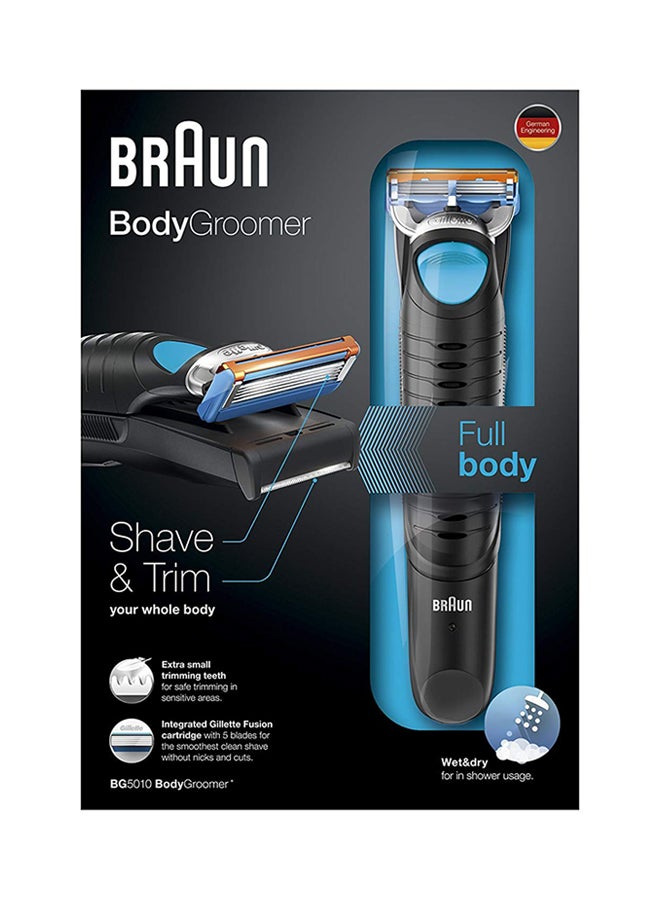 Multi-Functional Body Groomer Black/Grey/Blue