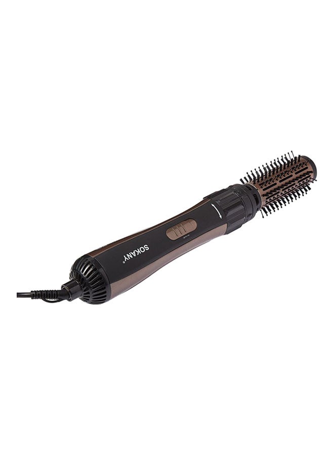 sokany Sd-903 360 Degree Auto-Rotation Hot Air Brush Black/Brown - Image 1