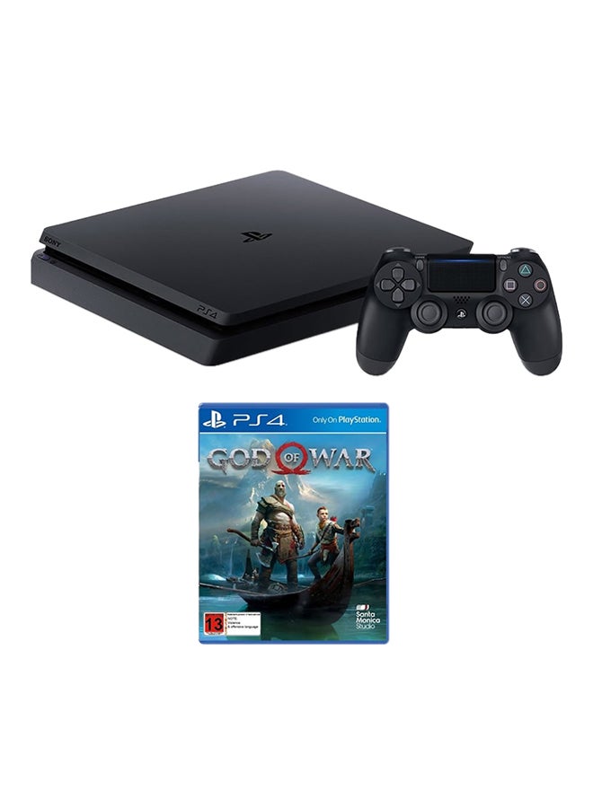 Sony Computer Entertainment PlayStation 4 Slim 1TB Console With Controller And God Of War  - Image 1