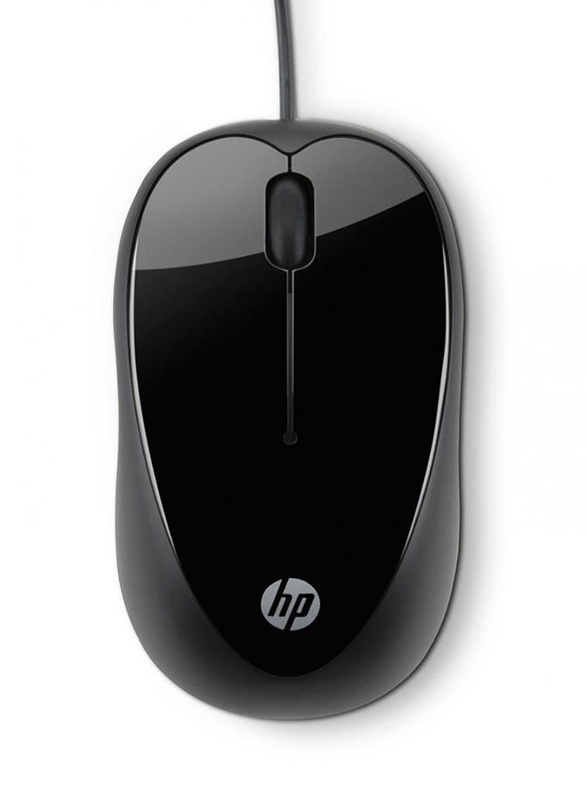 HP - 1000 Wired mouse Black - Image 1
