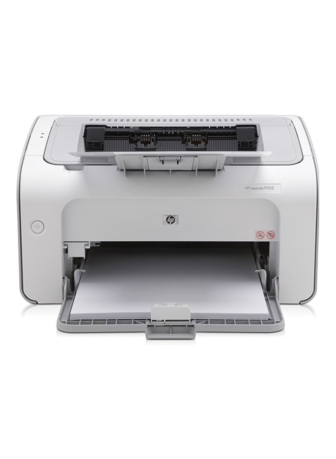 إتش بي - طابعة الليزر ليزر جيت برو طراز P1102 أبيض - Image 1