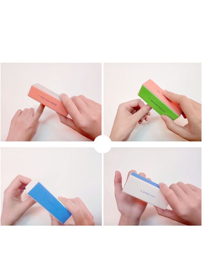 Rosalind - 4 Sided Nail Buffer Filer Multicolour - Image 1