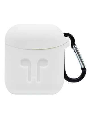 Protective Silicone Case Cover For Apple AirPods With Sports Strap White - v1539267012/N18567012A_1